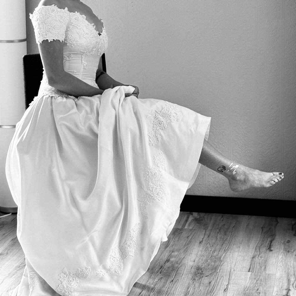 Silk wedding dress of your dreams!